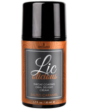 Load image into Gallery viewer, Lic O Licious Oral Delight Cream - 1.7 Oz Salted Caramel