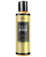 Load image into Gallery viewer, Handipop Hand Job Massage Gel - 4.2 Oz Bottle Mango Smoothie