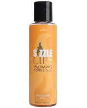 Load image into Gallery viewer, Sizzle Lips Warming Gel - 4.2 Oz Bottle Butter Rum