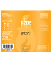 Load image into Gallery viewer, Sizzle Lips Warming Gel - 4.2 Oz Bottle Butter Rum