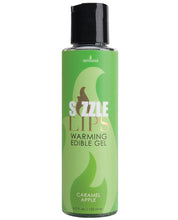 Load image into Gallery viewer, Sizzle Lips Warming Gel - 4.2 Oz Bottle Caramel Apple