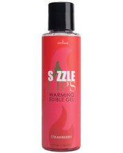 Load image into Gallery viewer, Sizzle Lips Warming Gel - 4.2 Oz Bottle Strawberry