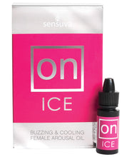 Load image into Gallery viewer, On Ice Buzzing &amp; Cooling Female Arousal Oil - 5 Ml Bottle