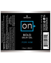 Load image into Gallery viewer, Sensuva On Bold Delay Gel For Him - 1 Oz
