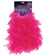 Load image into Gallery viewer, Night To Remember 72" Feather Boa - Pink By Sassigirl