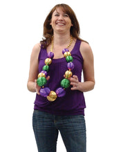 Load image into Gallery viewer, Jumbo Mardi Gras Beads - By Sassigirl