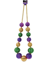 Load image into Gallery viewer, Jumbo Mardi Gras Beads - By Sassigirl