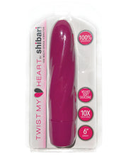 Load image into Gallery viewer, Shibari Twist My Heart Vibrator 10x - Pink