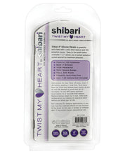 Load image into Gallery viewer, Shibari Twist My Heart Vibrator 10x - Purple
