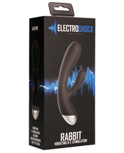 Load image into Gallery viewer, Shots Electroshock E-stimulation Rabbit Vibrator - Black