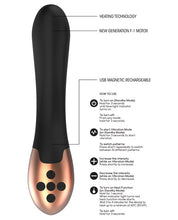 Load image into Gallery viewer, Shots Elegance Posh W-heating Technology - 10 Function Black