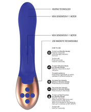 Load image into Gallery viewer, Shots Elegance Opulent W-heating Technology - 10 Function Blue