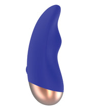Load image into Gallery viewer, Shots Elegance Chic Clitoral Stimulator - 10 Function Blue