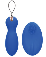Load image into Gallery viewer, Shots Elegance Dual Vibrating Bullet &amp; Remote - Blue