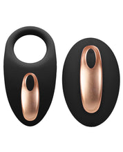 Load image into Gallery viewer, Shots Elegance Dual Vibrating Cock Ring &amp; Remote - Black