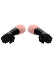 Load image into Gallery viewer, Shots Fist It Latex Short Gloves - Black