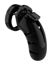 Load image into Gallery viewer, Shots Man Cage Chastity 4.5" Cock Cage Model 3 - Black