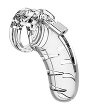Load image into Gallery viewer, Shots Man Cage Chastity 4.5" Cock Cage Model 3 - Clear