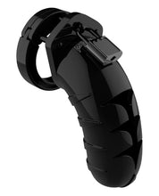 Load image into Gallery viewer, Shots Man Cage Chastity 4.5" Cock Cage Model 4 - Black