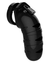 Load image into Gallery viewer, Shots Man Cage Chastity 5.5" Cock Cage Model 5 - Black