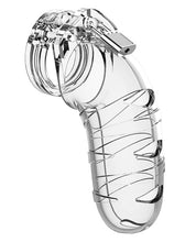 Load image into Gallery viewer, Shots Man Cage Chastity 5.5" Cock Cage Model 5 - Clear