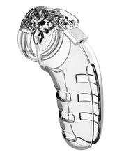 Load image into Gallery viewer, Shots Man Cage Chastity 5.5" Cock Cage Model 6 - Clear