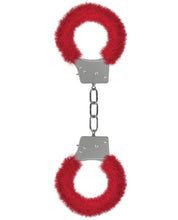 Load image into Gallery viewer, Shots Ouch Beginner's Handcuffs Furry - Red