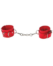 Load image into Gallery viewer, Shots Ouch Leather Cuffs - Red