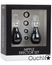 Load image into Gallery viewer, Shots Ouch Nipple Erector Set - Black