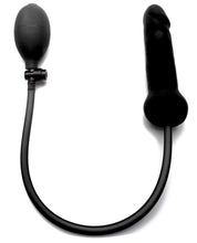 Load image into Gallery viewer, Shots Ouch Inflatable Silicone Dong - Black