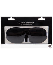 Load image into Gallery viewer, Shots Ouch Curvy Eye Mask - Black