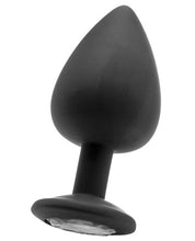 Load image into Gallery viewer, Shots Ouch Extra Large Diamond Buttplug - Black