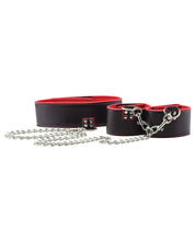 Load image into Gallery viewer, Shots Ouch Reversible Collar &amp; Wrist Cuffs - Red