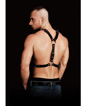 Load image into Gallery viewer, Shots Ouch Thanos Chest Centerpiece Body Harness - Black