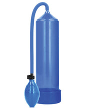 Load image into Gallery viewer, Shots Pumped Classic Penis Pump - Blue