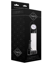 Load image into Gallery viewer, Shots Pumped Comfort Pump W-advanced Psi Gauge - Transparent