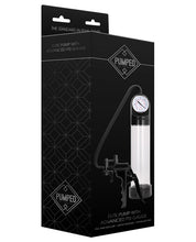 Load image into Gallery viewer, Shots Pumped Elite Pump W-advanced Psi Gauge - Transparent