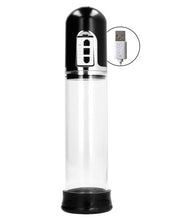 Load image into Gallery viewer, Shots Pumped Premium Rechargeable Automatic Pump - Transparent