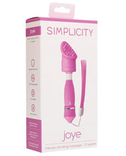 Load image into Gallery viewer, Shots Simplicity Joye Intense Vibrating Massager - Pink