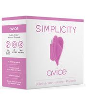 Load image into Gallery viewer, Shots Simplicity Avice Bullet Vibrator - 10 Speed Pink