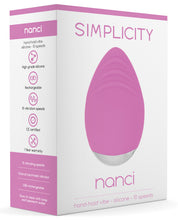 Load image into Gallery viewer, Shots Simplicity Nanci Rechargeable Clitoral Handheld Vibe - 10 Speed Pink