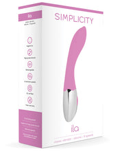 Load image into Gallery viewer, Shots Simplicity Ila Rechargeable Classic Vibrator - 10 Speed Pink