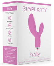 Load image into Gallery viewer, Shots Simplicity Holy G Spot &amp; Clitoral Vibrator - 10 Speed Pink