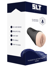 Load image into Gallery viewer, Shots Slt Self Lubrication Easy Grip Maturbator Xl Vaginal - Flesh