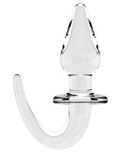 Load image into Gallery viewer, Shots Sono 4" Butt Plug W-tail #8 - Transparent