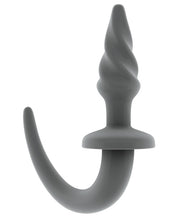 Load image into Gallery viewer, Shots Sono 4" Butt Plug W-tail #10 - Grey