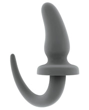 Load image into Gallery viewer, Shots Sono 4" Butt Plug W-tail #14 - Grey