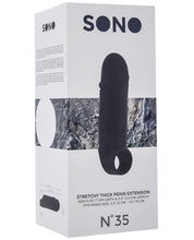 Load image into Gallery viewer, Shots Sono Stretchy Penis Extension #35 - Black