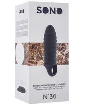Load image into Gallery viewer, Shots Sono Stretchy Penis Extension #36 - Grey