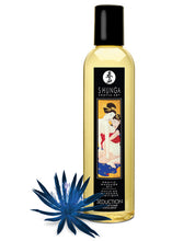 Load image into Gallery viewer, Shunga Massage Oil - 8 Oz Midnight Flower